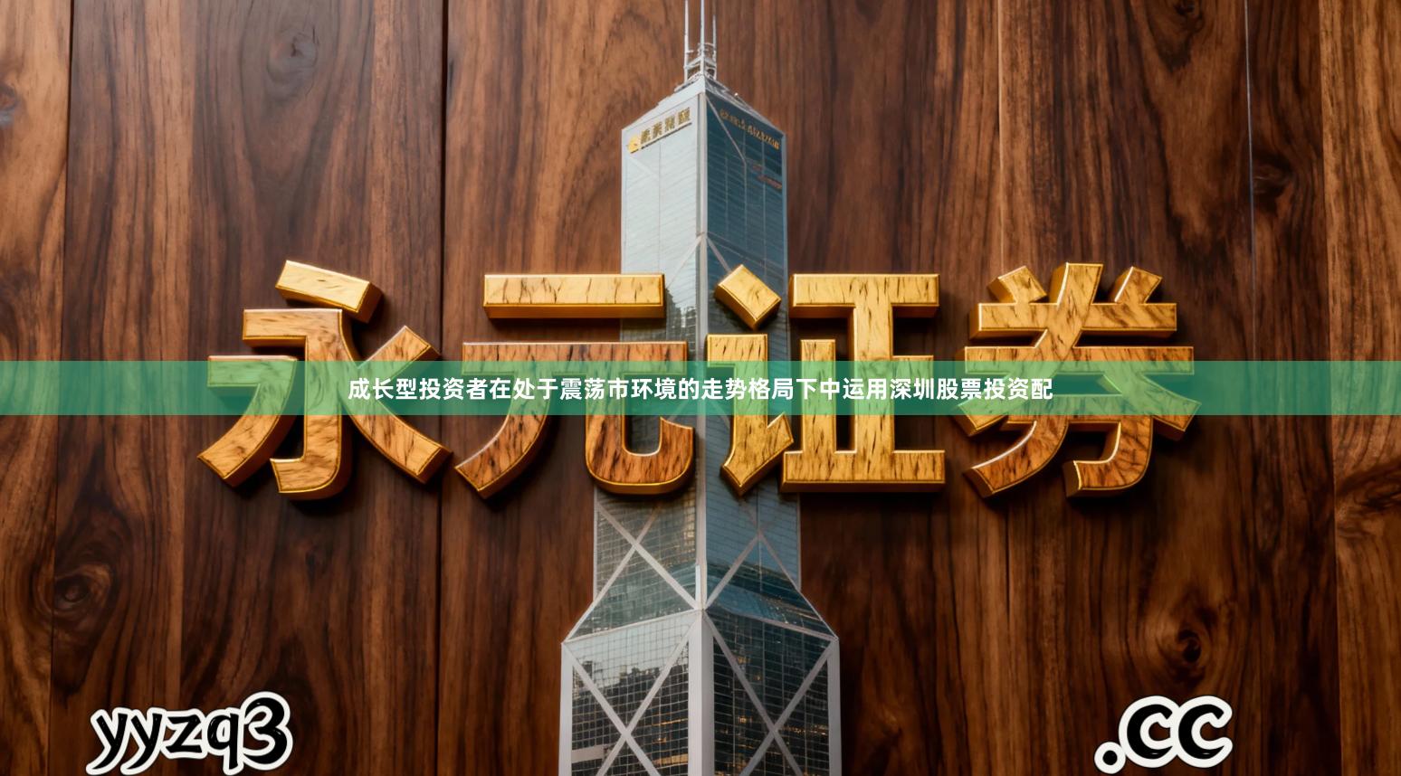 成长型投资者在处于震荡市环境的走势格局下中运用深圳股票投资配